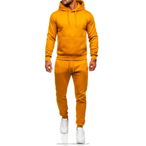 OEM Wholesale Men Clothing Fitted Sweatsuit Hooded Jogging Men Tracksuit <b>Workout</b> <b>Hoodies</b> sportswear - Product Image 3