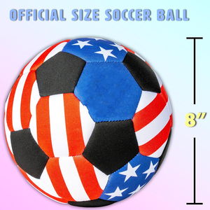 Ballon de football silencieux et sûr pour l'intérieur, léger, pour les jeunes, taille 4, en tissu doux, personnalisable, durable, pour le dribble et le jonglage à domicile - Product Image 3