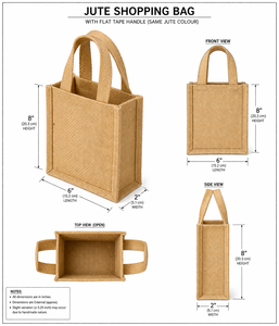 Bolso Tote de Yute Bohemio Hecho a Mano AMANI con Dijes de Corazón, Color Sólido, Gran Capacidad, Bolso de Hombro Plano Sostenible para Compras - Product Image 4