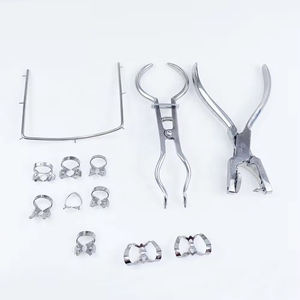 Instrumentos médicos, instrumentos de dique de goma dental, instrumentos quirúrgicos de acero inoxidable, kit dental profesional de dique de goma. - Product Image 3