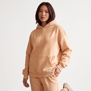 custom taupe <b>grey</b> hoodie women heavy blend fleece front pocket pullover <b>plain</b> solid color warm casual streetwear daily <b>hoodies</b> - Product Image 4