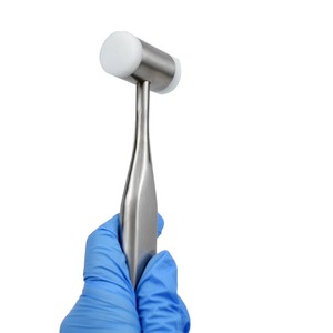 Martillo dental de acero inoxidable con mango autoclavable, herramienta quirúrgica de extracción dental de doble cabeza, instrumento de nailon para dentista - Product Image 4