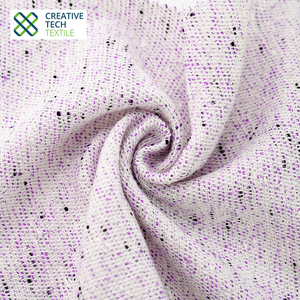 RCO-2B2377 Lana de mar reciclada PET/Poliéster/AC/R/NY/LUX=22/42/17/10/7/2 Y/D, Chenilla de lujo de moda hecha con mezcla de lana de mar reciclada sostenible - Product Image 1