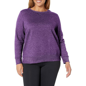 Sweat-shirt à capuche oversize pour femme, avec cordon de serrage, poche kangourou, manches longues, en molleton doux, mélange de coton, style décontracté streetwear - Product Image 1