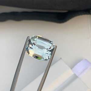 Kunzita Azul, Corte Cojín, Gema Suelta, Piedra Natural Facetada de Calidad para Joyería - Product Image 3