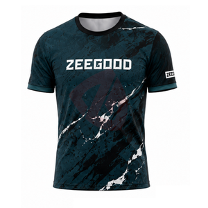 Custom Sublimation Wrestling T-Shirts for Men 100% <b>Polyester</b> Crew Neck Regular Fit Printed Technique Breathable Grappling <b>tshirt</b> - Product Image 1