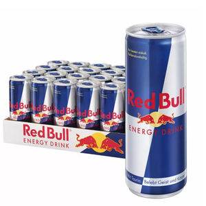 Bebida energética Red Bull con taurina y vitaminas del grupo B para la alerta mental, suministro al por mayor - Product Image 6