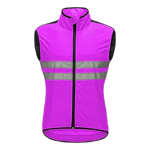 Unisex Sleeveless <b>Cycling</b> Vest Reflective Breathable Mesh Back Bicycle Running Outdoor Gilet Lightweight <b>Jacket</b> - Product Image 3