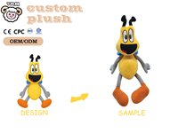 Boneka Lebah Kuning Custom, Desain Kartun Berkaki Panjang, Boneka Isi Dakron, Kaki Besar, Wajah Bersulam, Pereda Stres, Boneka Super Lembut