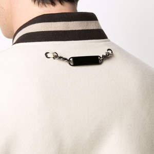 Chaqueta Varsity de Invierno para Hombre, Superventas, con Logotipo Personalizado, Color Sólido, Tela de Lona, Impermeable, de Secado Rápido y Alta Calidad - Product Image 5