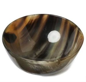 Bol en corne de buffle poli Viking pour fruits et légumes, écologique, fait main en Inde - Product Image 2