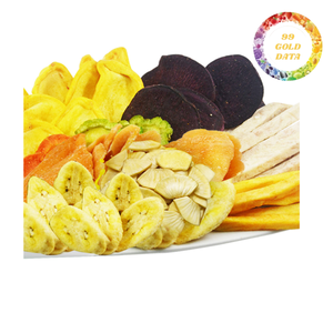Vacuum Fried Mixed Fruit and <b>Vegetable</b> Chips Crispy Healthy Snack No Sugar Added Bulk Export Supplier - Product Image 6