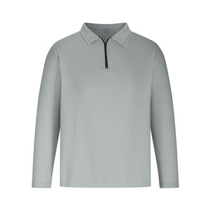 <b>Mens</b> Short Sleeve Embroidered Knitted <b>Shirt</b> Soft Cotton Anti-Pilling <b>Compressed</b> High Street Casual Breathable Solid Unique Style - Product Image 5