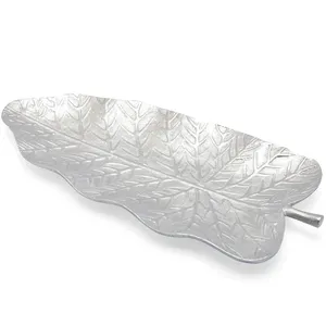 Handmade Decorative <b>Serving</b> <b>Tray</b> for Premium Living Room Home Accessories Luxury <b>Gold</b> Display TrayHandmade Metal <b>Tray</b> Modern - Product Image 2