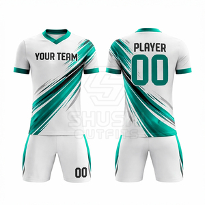 Uniforme de Fútbol de Manga Corta Sublimado Personalizado, Diseño de Primera Calidad, Unisex, de Secado Rápido, Impermeable y Transpirable para Invierno - Product Image 5