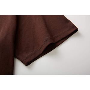 Vente en gros, Logo personnalisé hommes Slim Fit t-shirt 100% coton Long Lind ourlet ras du cou hommes Gym entraînement Singlet t-shirt - Product Image 5