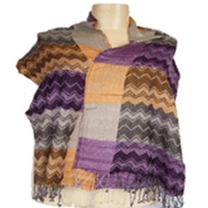 Women's Ethnic Geometric Pattern Knitted <b>Shawl</b> Long Thermal Insulation Scarf Autumn Warm Acrylic <b>Wrap</b> - Product Image 1