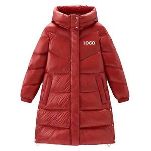 Chaqueta de Nieve para Mujer, Diseño de Moda OEM, Larga, Cálida, Talla Grande, con Cremallera Completa, Transpirable, Bordada, Invernal, Cortavientos, con Capucha, Personalizada - Product Image 6