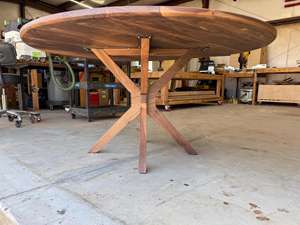 Mesa de Centro de Estilo Mid-Century, Madera Sólida, Hecha a Mano, Mueble de Diseño con Almacenamiento, Decoración Contemporánea para el Hogar - Product Image 2