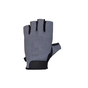 Gants de sport en PU de haute qualité en gros, avec sangle de poignet réglable, antidérapants, unisexes, pour adultes, jeunes, hommes et femmes, pour la musculation et les sports - Product Image 3