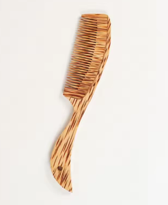 Vigi Farm Natural <b>Coconut</b> Wood Comb Handmade Eco-Friendly & Sustainable <b>Hair</b> Comb with Ergonomic Handle Iris Model - Product Image 5