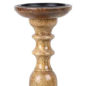 Handcrafted Elm Wood Rustic <b>Candle</b> <b>Holder</b> Wholesale - Moradabad India - Product Image 4