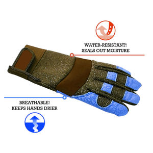 Guantes de Trabajo de Cuero Personalizados, Resistentes a Cortes, con Protección TPR contra Impactos, Guantes Táctiles Industriales Mecánicos - Product Image 3