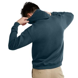 Nouveau Sweat à Capuche Homme Automne Hiver, Pull Décontracté en Molleton de Coton Épais et Lourd, Couleur Unie, Grande Taille, Haut Chaud - Product Image 3