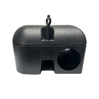 Boîte de contrôle des rongeurs verrouillable en plastique durable, pour usage en jardin, vente en gros d'usine chinoise, OEM