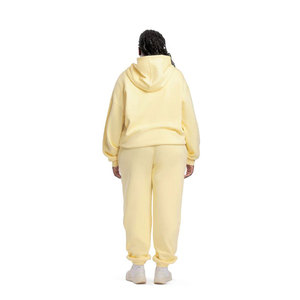 Meilleures ventes : Ensemble décontracté unisexe, sweat à capuche et pantalon de jogging, deux pièces, tissu doux, plusieurs couleurs et tailles, vente en gros - Product Image 4