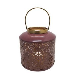 Lanterne carrée de qualité supérieure avec poignée, couleur noire, petite taille, lanterne suspendue et décorative pour la maison et la décoration de mariage - Product Image 3