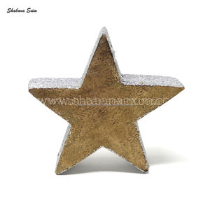 Trendy 2024 fait à la main écologique en bois Plaid décor de Table de Noël ensemble d'un Souvenir décoration de la maison - Product Image 4