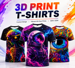 Custom 3D Print Full Sublimation Print <b>Animal</b> Print Casual Jersey Music Festival Party Breathable Quick Dry Unisex 180g T-Shirt - Product Image 1