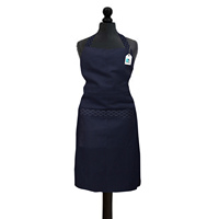 Tablier de Chef Imprimé en Coton Pur 100% Premium, Jetable, Lavable, Écologique pour Cuisine, Restaurant, Barbecue, Pâtisserie
