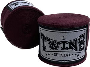 Bandages de boxe respirants sur mesure, qualité supérieure, nouvelle arrivée, best-seller, Twins, blanc, polyester, élastiques, pour entraînement en salle de sport - Product Image 6