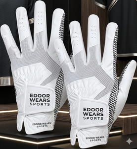 Gants de golf imperméables en cuir Cabretta de qualité supérieure pour la main gauche, antidérapants, respirants, avec broderie de logo personnalisée - Product Image 1