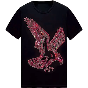 T-shirt femme en strass, anti-UV, de bonne qualité, respirant, fabrication de qualité supérieure, directement de l'usine. - Product Image 5