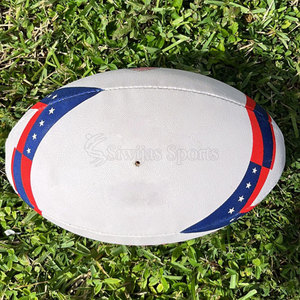 Balón de Rugby para Práctica y Partidos, Agarre Fuerte y Material Duradero para Uso Diario, Juego en Interiores y Exteriores - Product Image 4