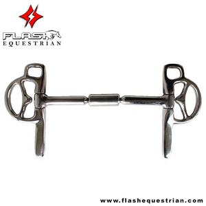 Broca curvada de serpiente para conducción o entrenamiento, hecha a medida, mitad mejilla, broca de plata alemana - Product Image 3