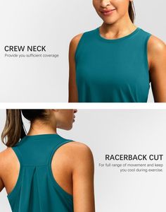 Camiseta sin mangas para mujer, suave, transpirable, de algodón, elástica, acanalada, ajustada, informal, de verano, para hacer ejercicio, gimnasio, yoga - Product Image 5