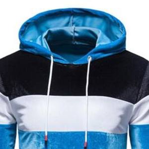 Sudadera con Capucha de Terciopelo Premium, Bordada, Ecológica, al por Mayor, Personalizada, OEM, de Alta Calidad, Suave, para Hombre y Mujer - Product Image 2