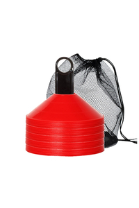 Conos de Entrenamiento de Fútbol Azules Apilables, Juego de 30 Piezas, Resistentes al Agua, Ecológicos, con Bolsa de Transporte Duradera para Prácticas Deportivas - Product Image 4