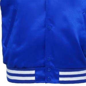 High-Quality Casual Men's Satin Varsity Jacket - <b>Comfortable</b>, Stylish, and Ideal for Everyday Wear Men's Jacket - Product Image 3