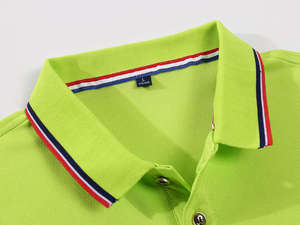 Polos Personalizados para Hombre con Cuellos a Rayas y Logotipo, Polos de Golf Lisos, Polo Personalizado para Hombre - Product Image 4