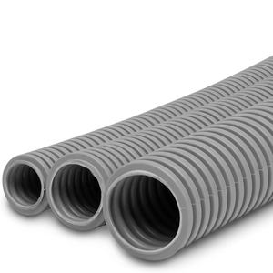 1/2 " - 1 Polegada ENT Conduit PVC Elétrico Não Metálico Tubulação Tubo Corrugado Flexível Conduit Cinza - Product Image 2