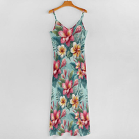 Vêtements de détente Private Label Curvy Mumu à motifs bohèmes sublimés haute définition pour marques de boutiques, vente en gros