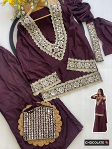 Latest Design Customized Embroidered Full Sleeves Women Shalwar Kameez With Dupatta on Sale Now - Product Image 5