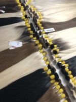 Vente en gros Cheveux bruts vietnamiens longs et ondulés Double double tirage Vierges super vierges couleur foncée blond ombré brun cendré gris