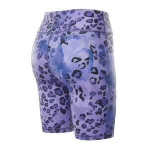 Shorts de Cintura Alta con Estampado de Leopardo para Mujer, Shorts Deportivos Elásticos para Yoga y Ciclismo - Product Image 2