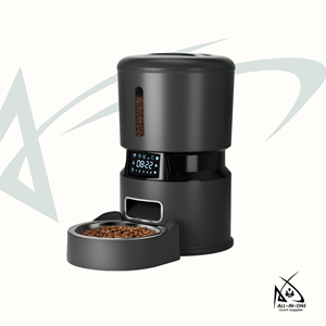 Distributeur automatique de nourriture pour animaux de compagnie Sudex 4,5 L avec minuterie, contrôle par bouton, pour aliments secs, garantissant fraîcheur et sécurité, avec fonction d'enregistrement vocal et application - Product Image 6